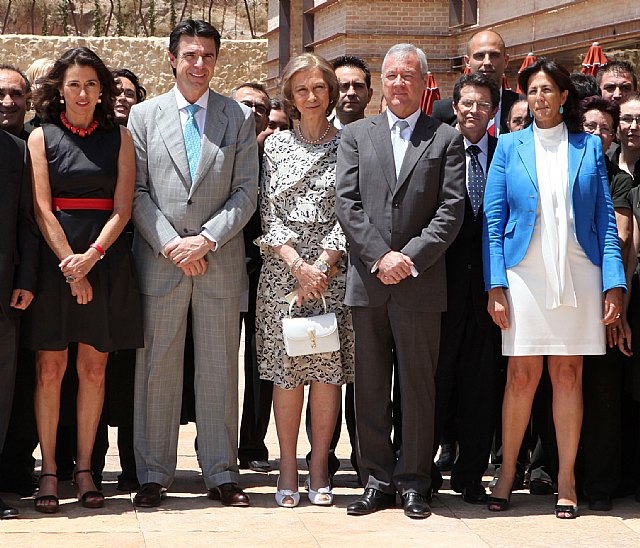 Valcárcel agradece a la Reina el compromiso de la familia real con Lorca y con los lorquinos para la reconstrucción de la ciudad - 2, Foto 2