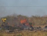 Proteccin Civil Totana advierte de que el ndice de peligrosidad de incendios forestales es extremo en la comarca del Valle del Guadalentn