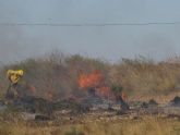 Protección Civil Totana advierte de que el índice de peligrosidad de incendios forestales es extremo en la comarca del Valle del Guadalentín