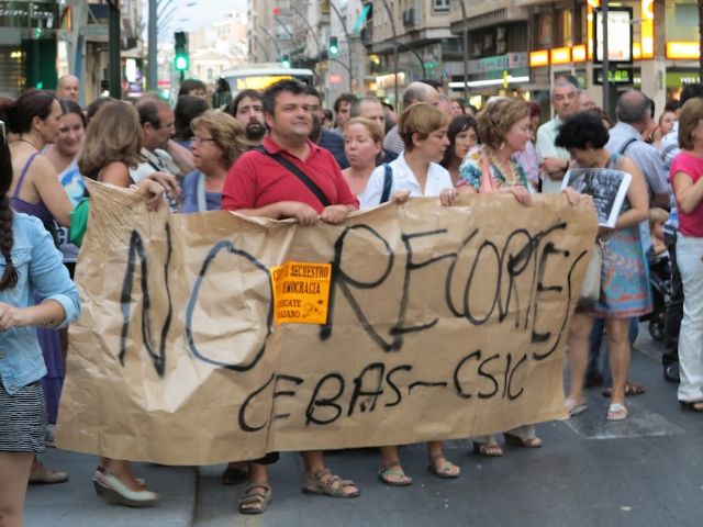 The totanero Pedro Martinez leads, along with other researchers, the "Committee of Resistance 11-CEBAS Murcia J", Foto 3