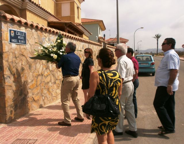 Águilas vuelve a recordar a Miguel Ángel Blanco 15 años después de su asesinato - 1, Foto 1