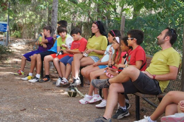 Un total de 26 niños participan en el campamento de las Aulas de la Naturaleza en el paraje de Las Alqueras, Foto 5