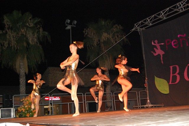 Las frescas y alegres coreografías de la Peña Báilalo de Alguazas, uno de los ricos ingredientes de las fiestas 2012 del Barrio del Carmen del municipio - 2, Foto 2