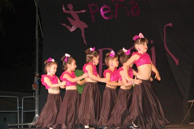 Las frescas y alegres coreografías de la Peña Báilalo de Alguazas, uno de los ricos ingredientes de las fiestas 2012 del Barrio del Carmen del municipio - 5, Foto 5