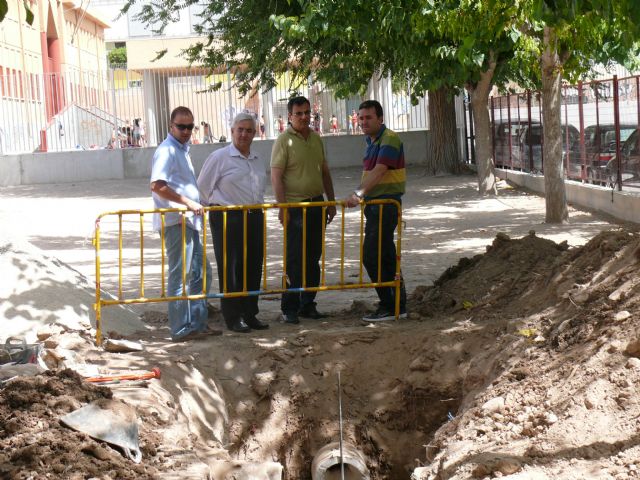 El Concejal de Obras, el Concejal de Servicios y el Alcalde, visitan algunas de las obras que se van a realizar durante este verano - 3, Foto 3