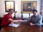 El Alcalde de Lorca se reúne con el nuevo Secretario General de la Agrupación Socialista Lorquina
