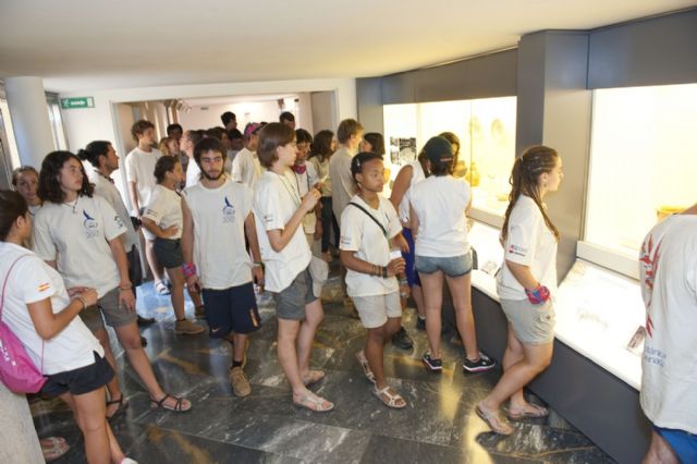 Los jóvenes de la Ruta Quetzal desembarcan en Cartagena - 4, Foto 4