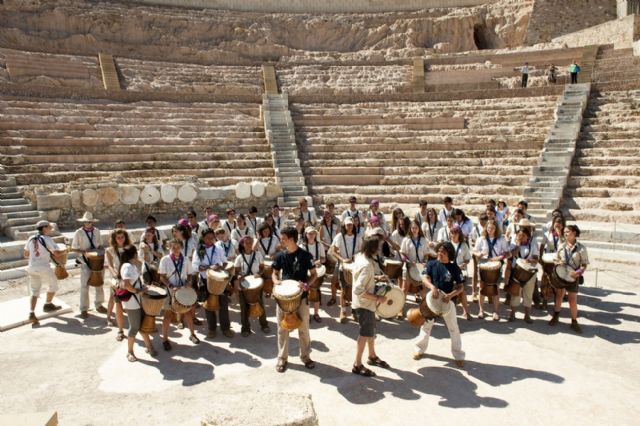 Los jóvenes de la Ruta Quetzal desembarcan en Cartagena - 5, Foto 5