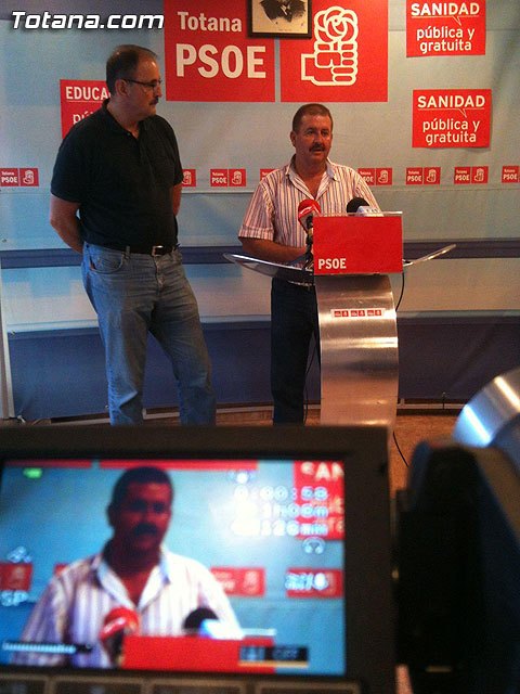 Rueda de prensa PSOE - Sindicatos, Foto 2