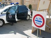 La Polica Local de Totana realiza un total de 42 pruebas aleatorias en la campaña especial sobre control de la tasa de alcohol y consumo de drogas al volante que promovi la DGT