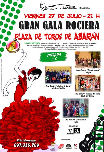El aroma del Rocío inundará la plaza de toros de Abarán por una noche - 1, Foto 1