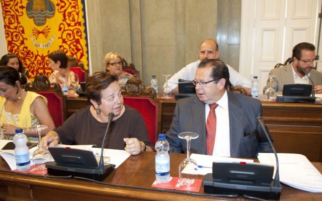 El pleno aprueba por unanimidad recortes en los sueldos de los ediles y altos cargos - 1, Foto 1