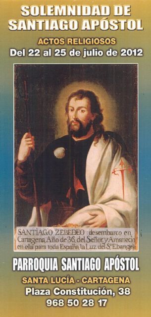 Santa Lucía celebra un tríduo en honor a Santiago Apóstol - 1, Foto 1