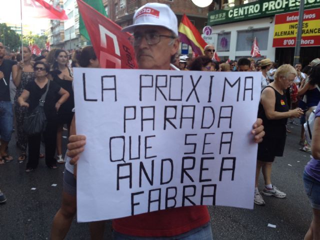 Los concejales del Grupo Municipal de Izquierda Unida Verdes asistieron a la manifestación en Murcia contra los recortes - 3, Foto 3