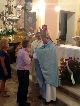 Mons. Lorca Planes preside la Misa Solemne de Beniaján con motivo de la fiesta de su Patrona, la Virgen del Carmen - 2, Foto 2