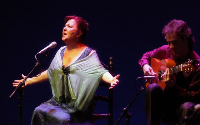 Carmen Linares,  Los Evangelistas y Solea Morente rinden homenaje al cantaor Enrique Morente en el festival La Mar de Músicas - 1, Foto 1