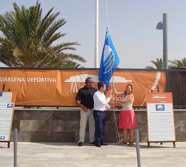 Las banderas azules ondean en la playa de La Puntica y el puerto deportivo Marina de Las Salinas - 4, Foto 4