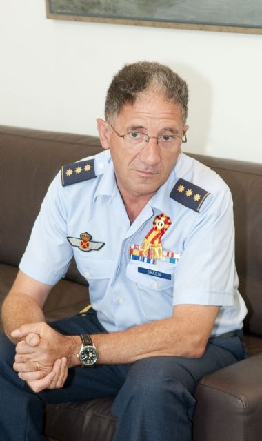 El nuevo coronel de la AGA asegura que se coordinarán con el aeropuerto de Corvera - 2, Foto 2