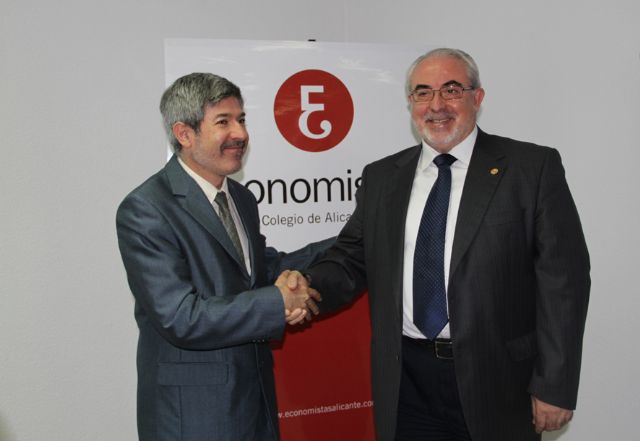 Los estudiantes de la UCAM podrán hacer prácticas en el Colegio de Economistas de Alicante - 1, Foto 1