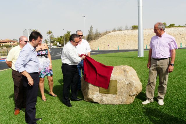 Inaugurada la nueva rotonda de acceso a las urbanizaciones molinenses de La Alcayna y Altorreal desde el municipio de Murcia - 1, Foto 1