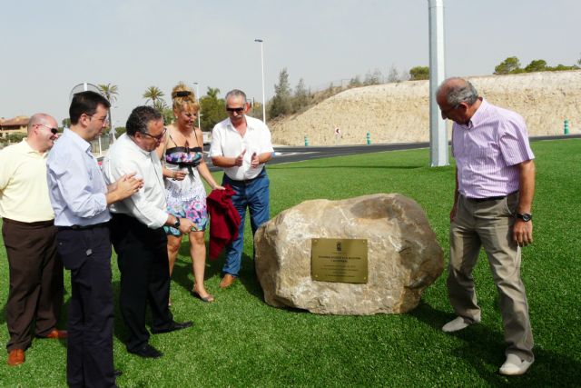 Inaugurada la nueva rotonda de acceso a las urbanizaciones molinenses de La Alcayna y Altorreal desde el municipio de Murcia - 2, Foto 2