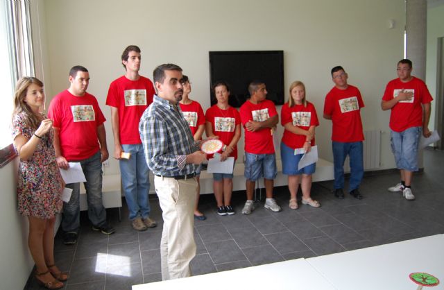 Diez jóvenes con discapacidad intelectual terminan un curso en el albergue turístico de Las Torres de Cotillas - 1, Foto 1