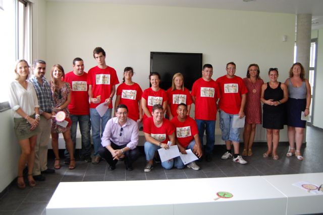 Diez jóvenes con discapacidad intelectual terminan un curso en el albergue turístico de Las Torres de Cotillas - 2, Foto 2