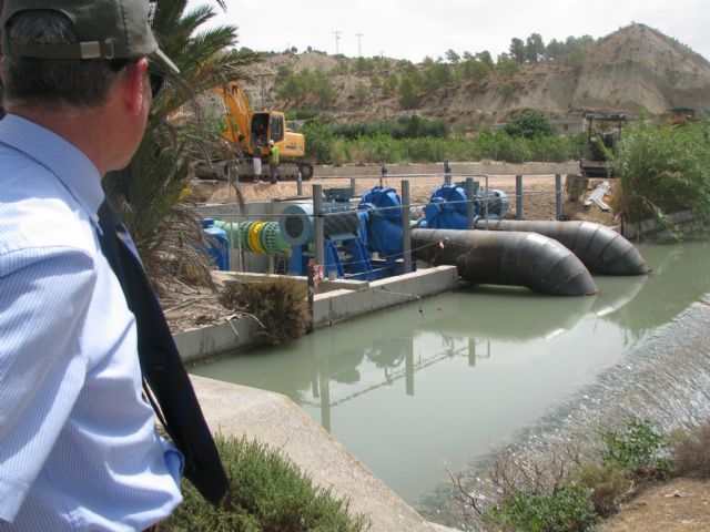 La CHS pone en funcionamiento una nueva tubería que duplica el caudal del baipás de Ulea - 1, Foto 1