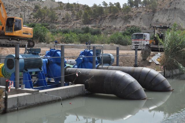 La CHS pone en funcionamiento una nueva tubería que duplica el caudal del baipás de Ulea - 3, Foto 3