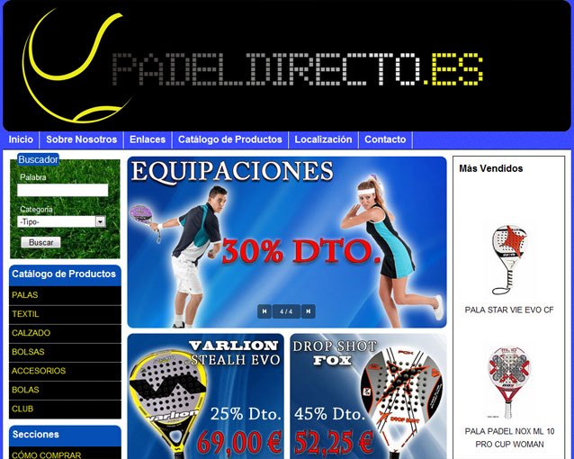 <a href=http://www.padeldirecto.es>www.padeldirecto.es</a>, Foto 1