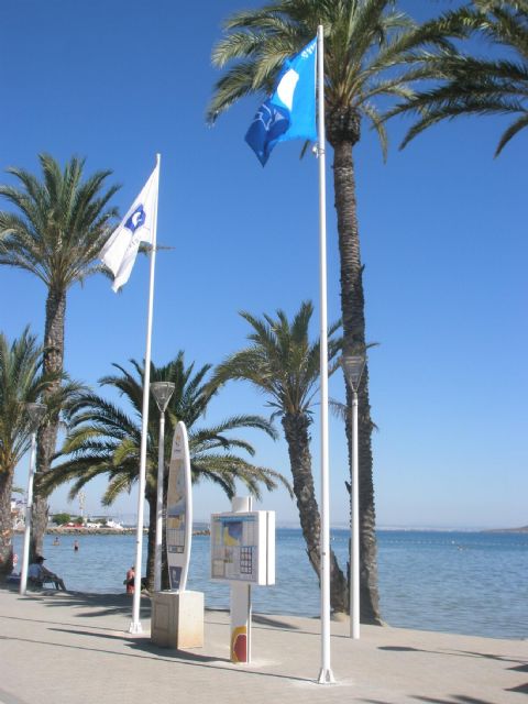 La calidad ondea en las playas cartageneras - 1, Foto 1