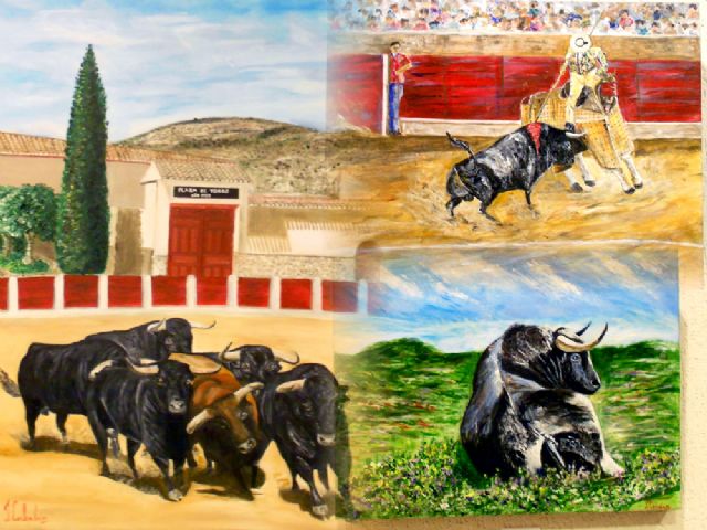 Juan Corbalán muestra la dimensión del toro bravo, en su exposición 'Bureles' - 3, Foto 3