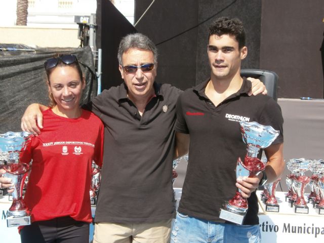Pedro Antonio López y Sabrina Rico, primeros clasificados de la Carrera Popular Ciudad de Águilas - 1, Foto 1