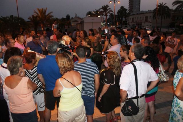 Agustín Herrerín inaugura su paseo en Puerto de Mazarrón - 1, Foto 1