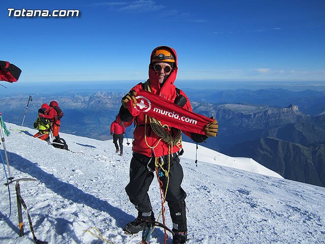 Cumbre del Mont Blanc para Totana.com, Foto 1
