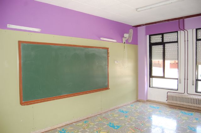 El Ayuntamiento de Alguazas realiza durante el verano obras de mejora en los colegios públicos del municipio - 1, Foto 1