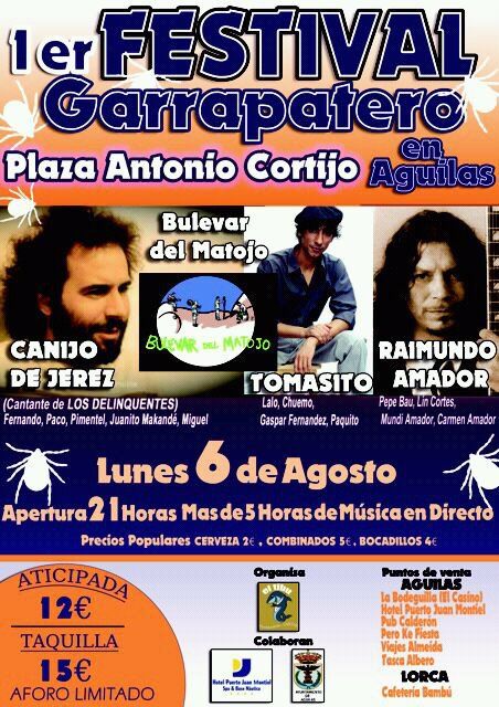El próximo lunes se celebrará en Águilas el I Festival Garrapatero - 1, Foto 1