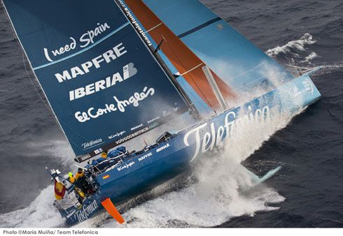 El Volvo Open 70 de Telefónica recala en Cartagena - 1, Foto 1