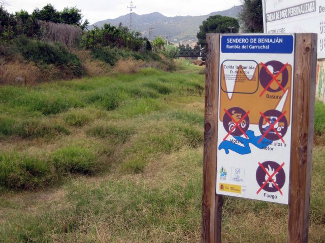 El PSOE pide al Gobierno local que exija a la Confederación Hidrográfica un limpieza de choque de la rambla El Garruchal - 3, Foto 3