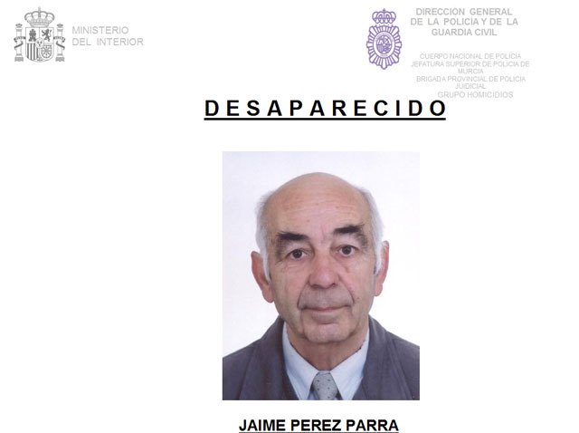 La Policía Nacional solicita la colaboración ciudadana para la localización de un anciano desaparecido - 1, Foto 1