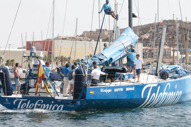 El Volvo Open 70 de Telefónica deslumbra en Cartagena - 4, Foto 4
