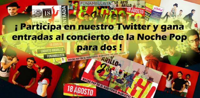 Juventud convoca un concurso en Twitter para asistir gratis al concierto de Lagarto Amarillo y Funambulista - 1, Foto 1