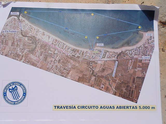 El totanero Jos Miguel Cano particip en la IX Travesa Sant Roc - Playa de lstanyo en DENIA - 2