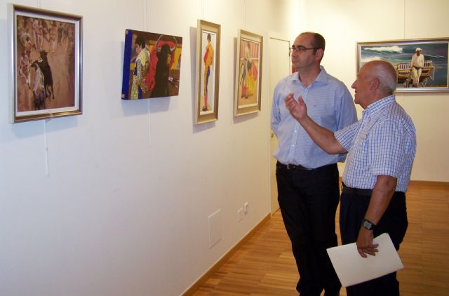 El Aula de Cultura de CajaMurcia de Águilas acoge la exposición Pinturas de Julio Ruiz Martínez - 2, Foto 2