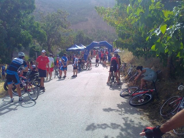 Juan Antonio Sánchez del C.C. Santa Eulalia gana la cronoescalada de Serón - 1, Foto 1