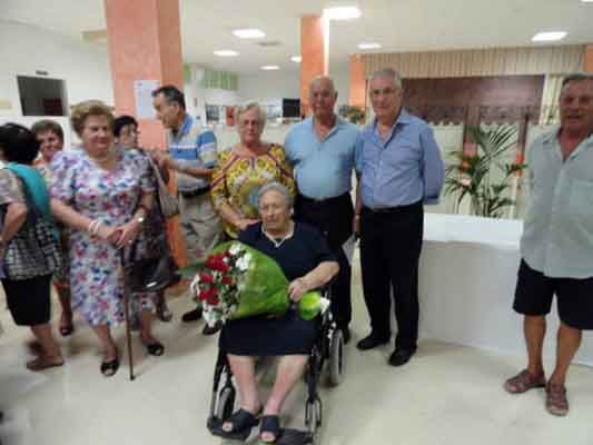Canteras homenajea a su vecina de mayor edad - 2, Foto 2
