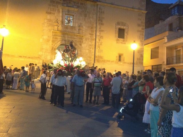 La procesión de san Roque despide las fiestas patronales de Blanca 2012 - 1, Foto 1