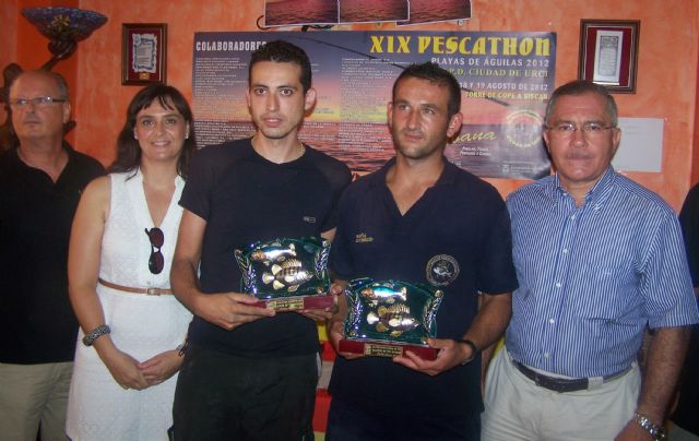 Juan Antonio Sáez y Francisco David Terrones se proclaman campeones del XIX Pescathón “Playas de Águilas” - 1, Foto 1