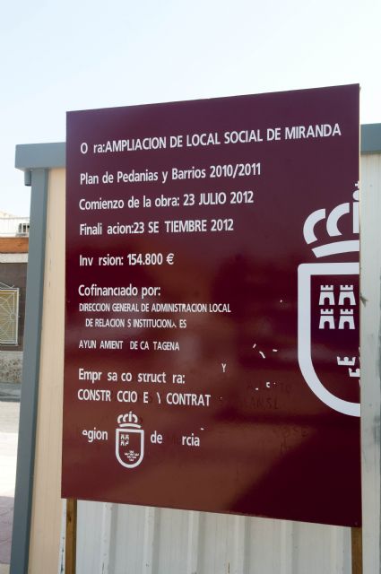 Las obras del consultorio y el local social de Miranda estarán acabadas en un mes - 4, Foto 4