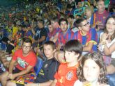 La Peña Barcelonista de Totana estuvo presente en el partido de ida de la final de la Supercopa